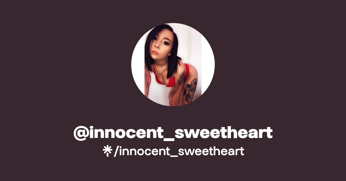 innocent_sweetheart - Find @innocent_sweetheart Onlyfans - Linktree