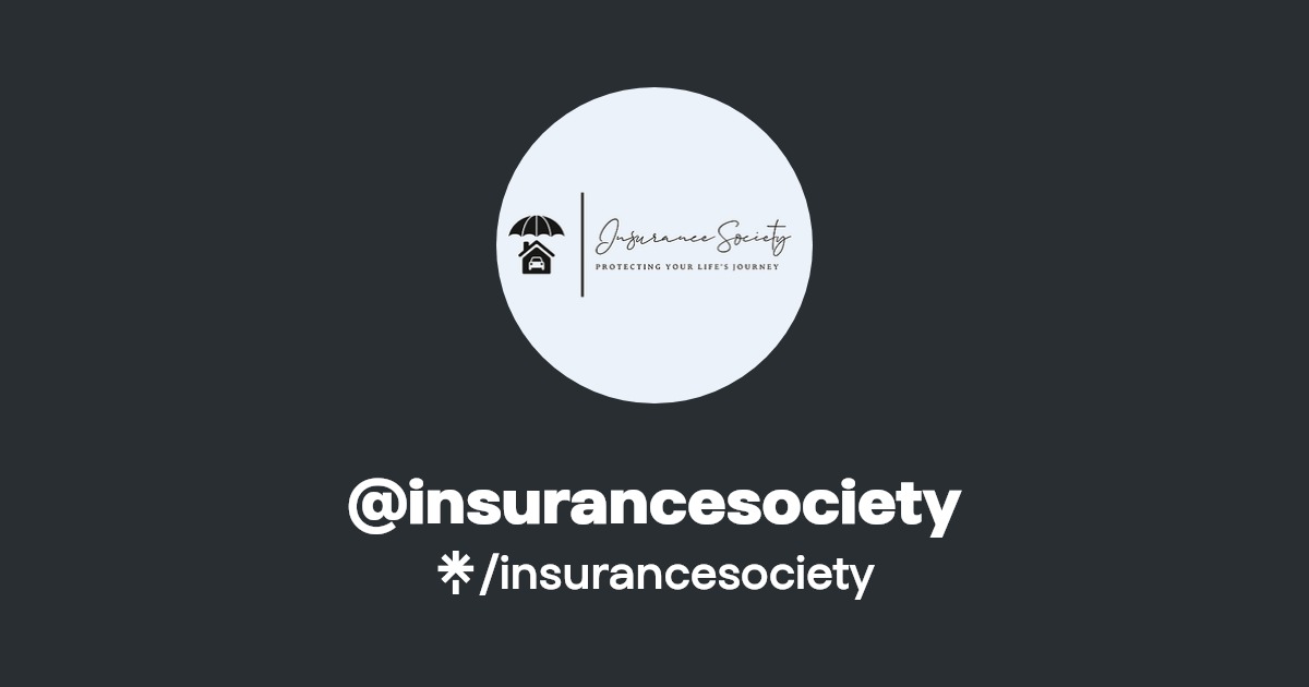 insurancesociety Instagram, Facebook, TikTok Linktree