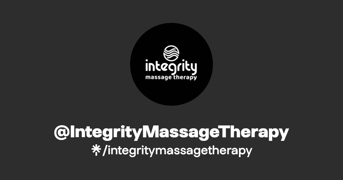 IntegrityMassageTherapy Linktree