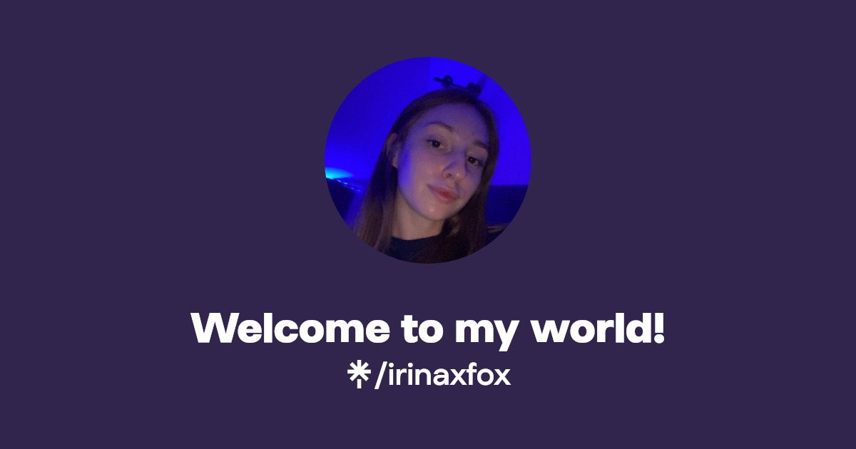 Welcome to my world! - Find Welcome to my world! Onlyfans - Linktree