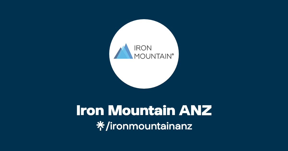 Iron Mountain ANZ Instagram, Facebook Linktree