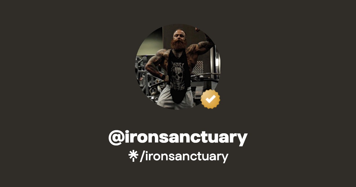 ironsanctuary - Find @ironsanctuary Onlyfans - Linktree