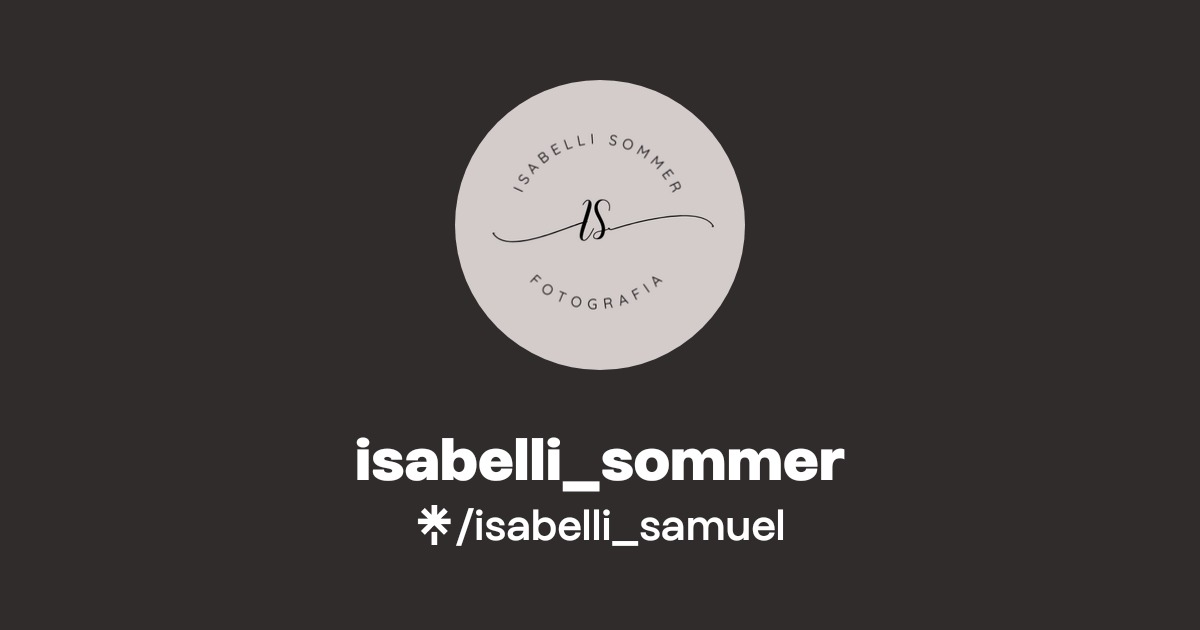 isabelli_sommer | Linktree