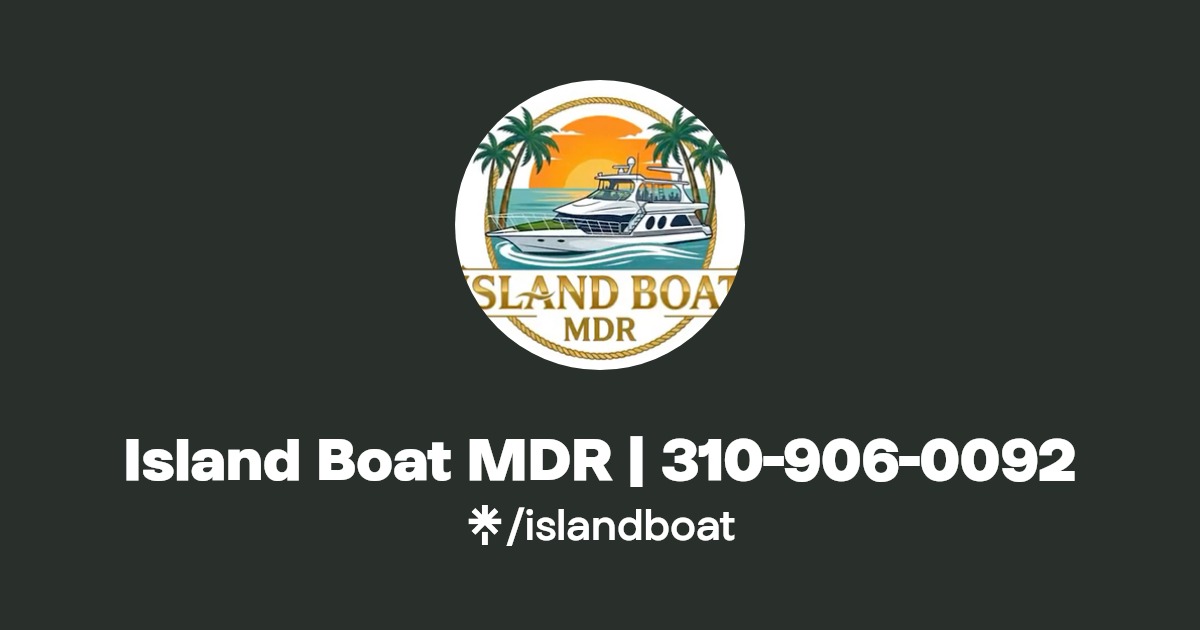 ISLAND BOAT MDR 59ft Yacht 🎉HUGE Deck 🎤Karaoke 💃Dance Floor 🏈LIVE Sports 👨‍ ️USCG Capt Linktree
