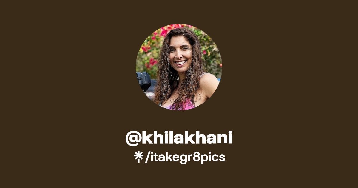 khilakhani Instagram Linktree