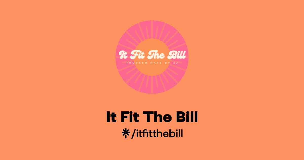 It Fit The Bill Instagram Linktree