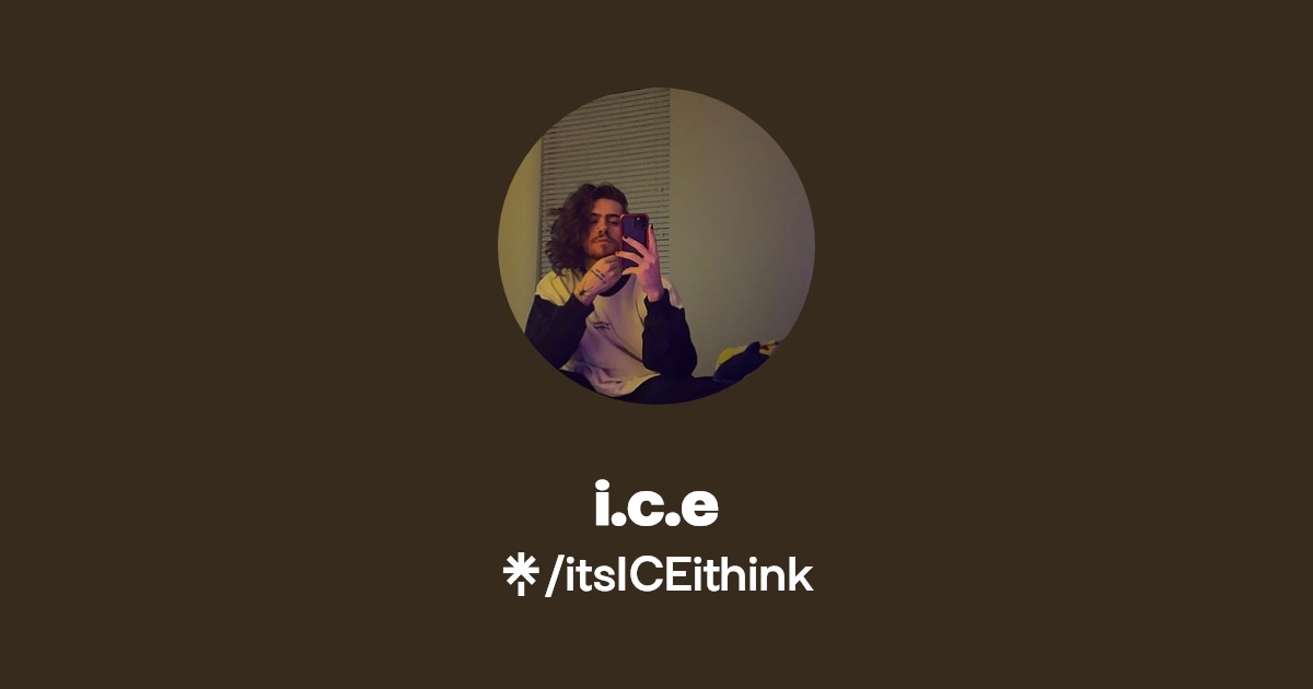 i.c.e | Twitter, Instagram, TikTok, Twitch | Linktree