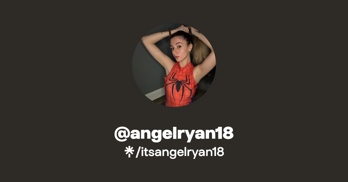 @angelryan18 - Find @angelryan18 Onlyfans - Linktree