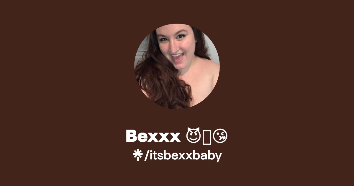 Bexxx 😈🍑😘 - Find Bexxx 😈🍑😘 Onlyfans - Linktree