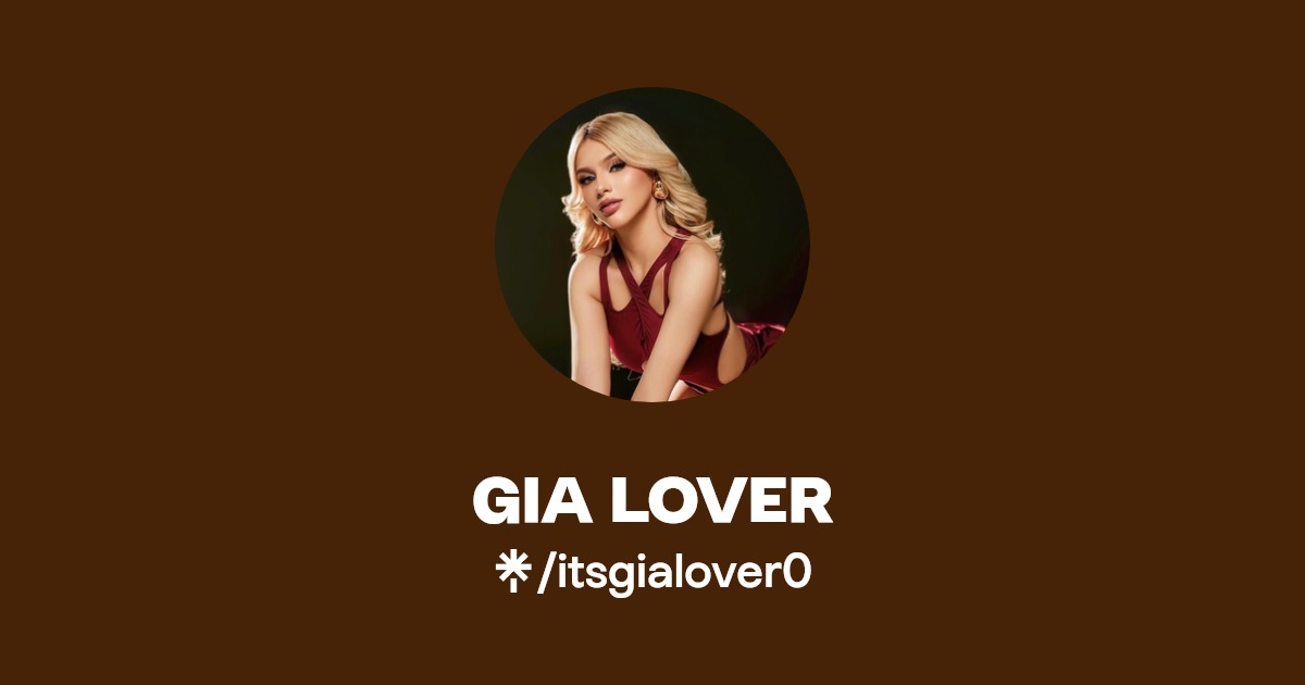 GIA LOVER - Find GIA LOVER Onlyfans - Linktree