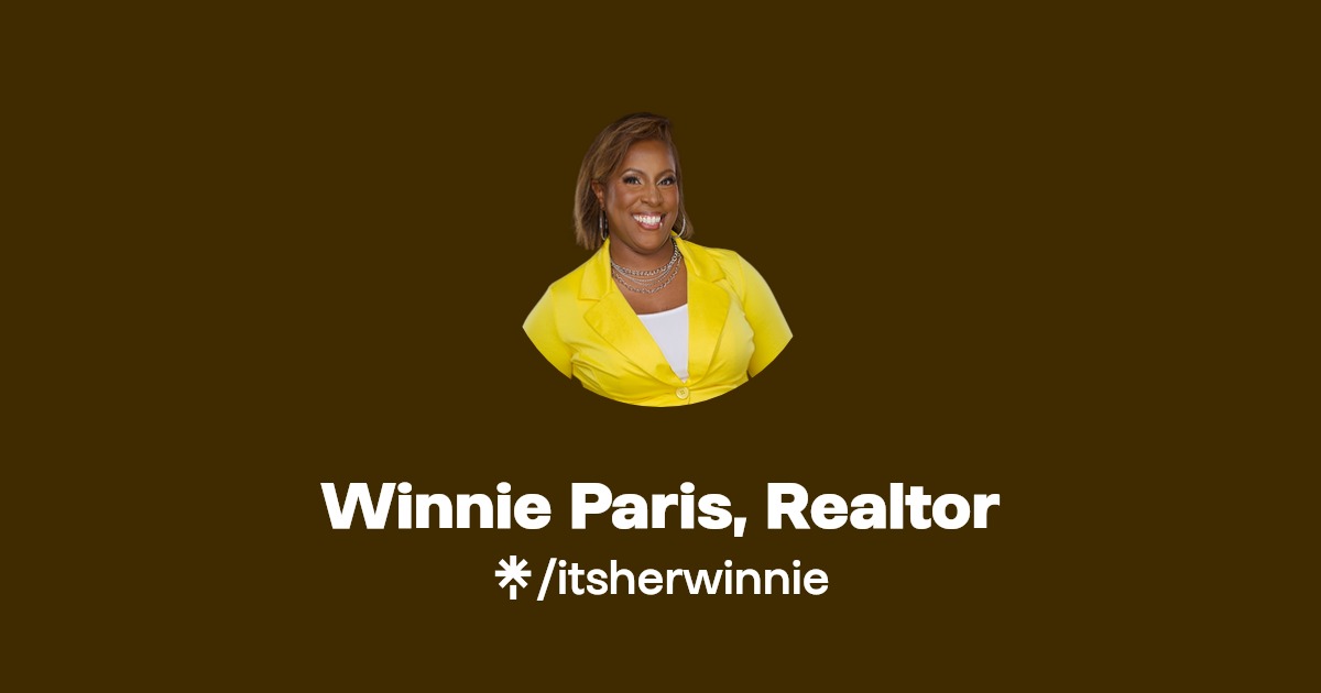 Winnie Paris, Realtor Instagram, TikTok Linktree