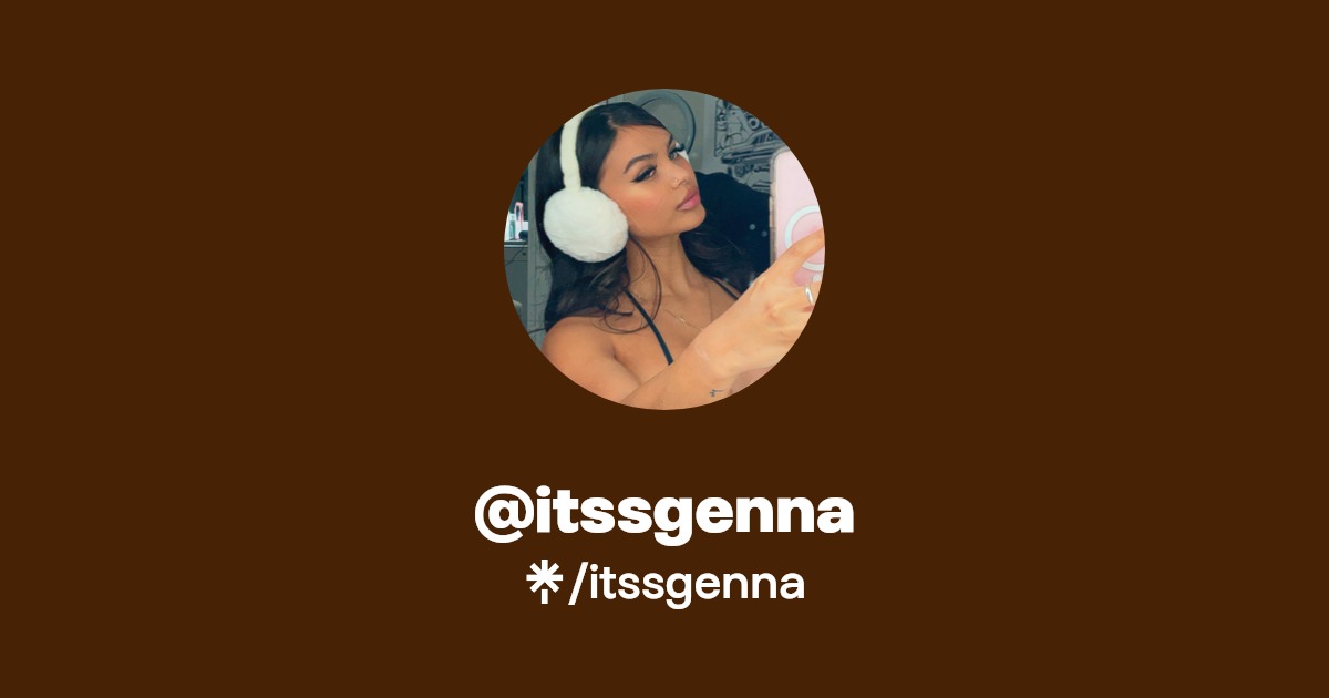 itssgenna - Find @itssgenna Onlyfans - Linktree