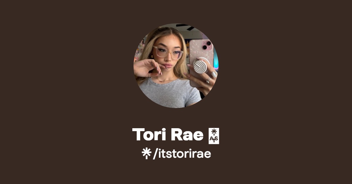 Tori Rae 💋 - Find Tori Rae 💋 Onlyfans - Linktree