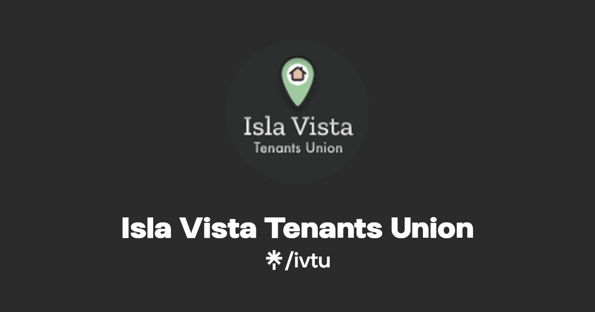 Isla Vista Tenants Union Linktree