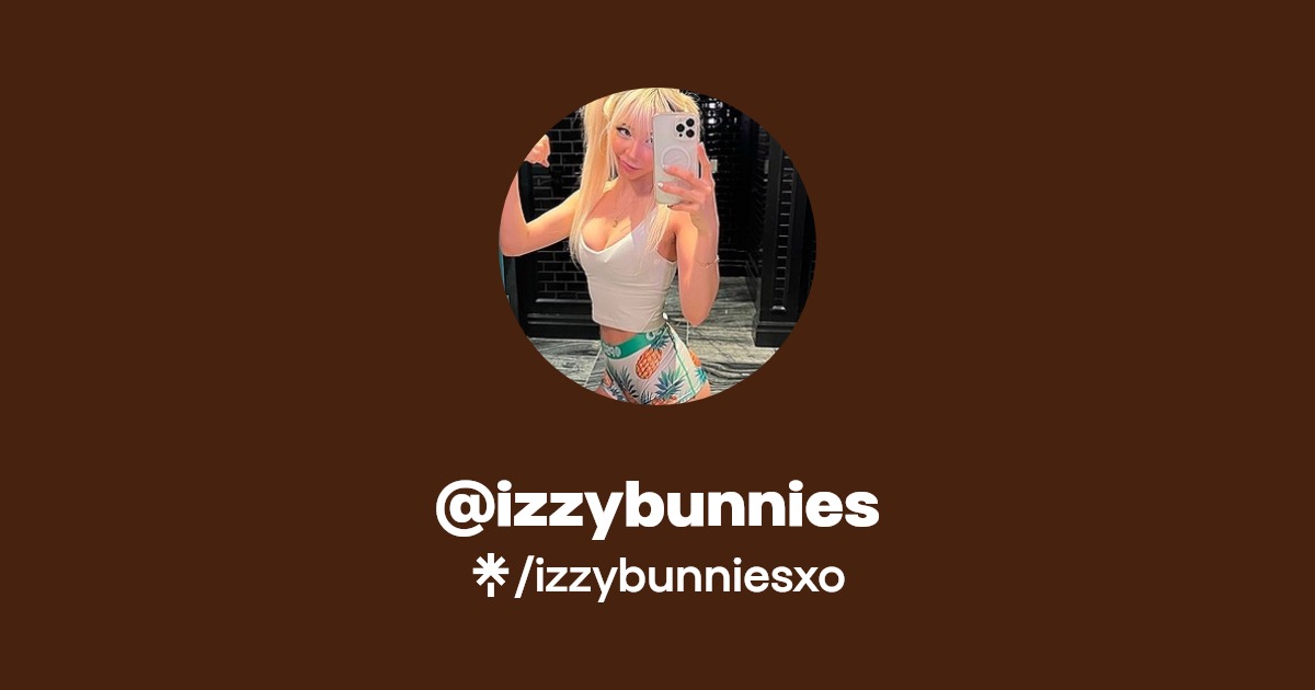 izzybunnies Instagram Linktree