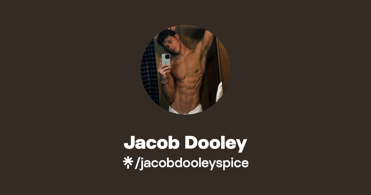 Jacob Dooley - Find Jacob Dooley Onlyfans - Linktree