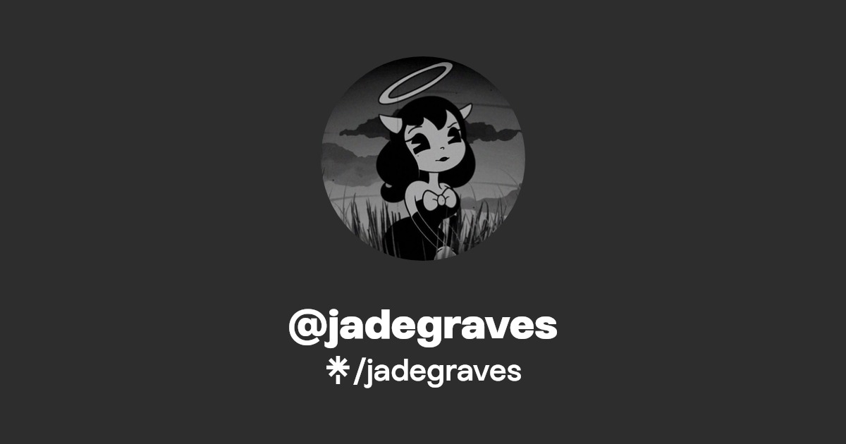 jadegraves Instagram, TikTok Linktree