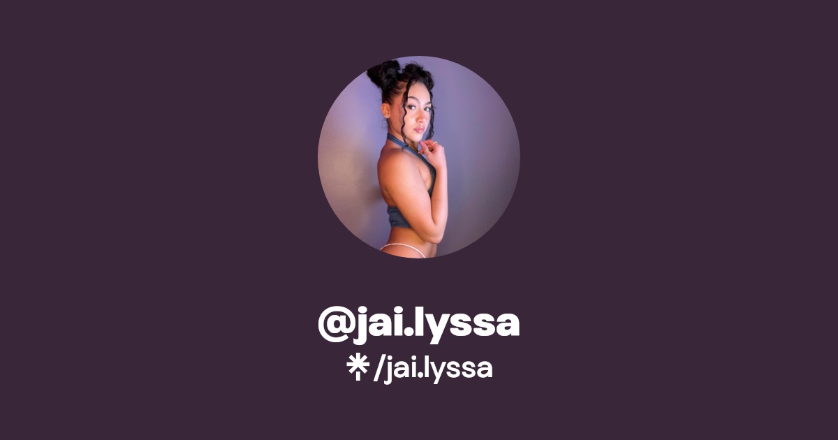 jai.lyssa - Find @jai.lyssa Onlyfans - Linktree