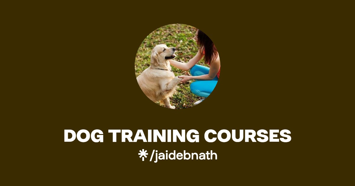 DOG TRAINING COURSES Linktree