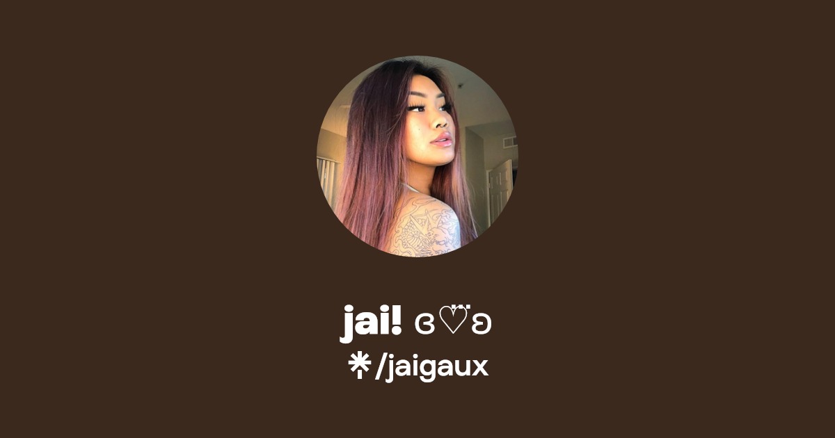 jai! ɞ♡⃛ʚ - Find jai! ɞ♡⃛ʚ Onlyfans - Linktree