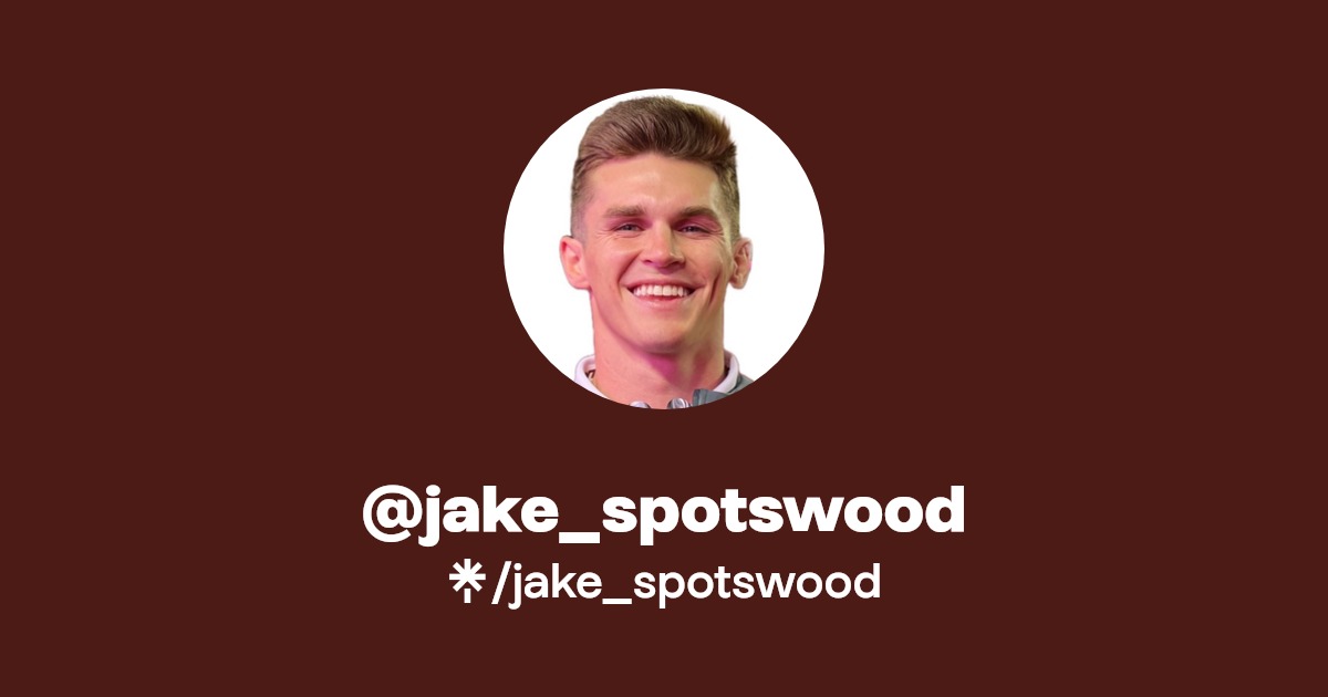 jake_spotswood Facebook, TikTok Linktree