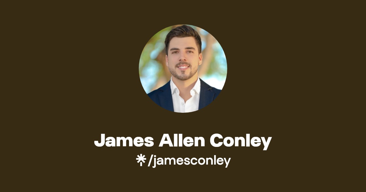 James Allen Conley Linktree