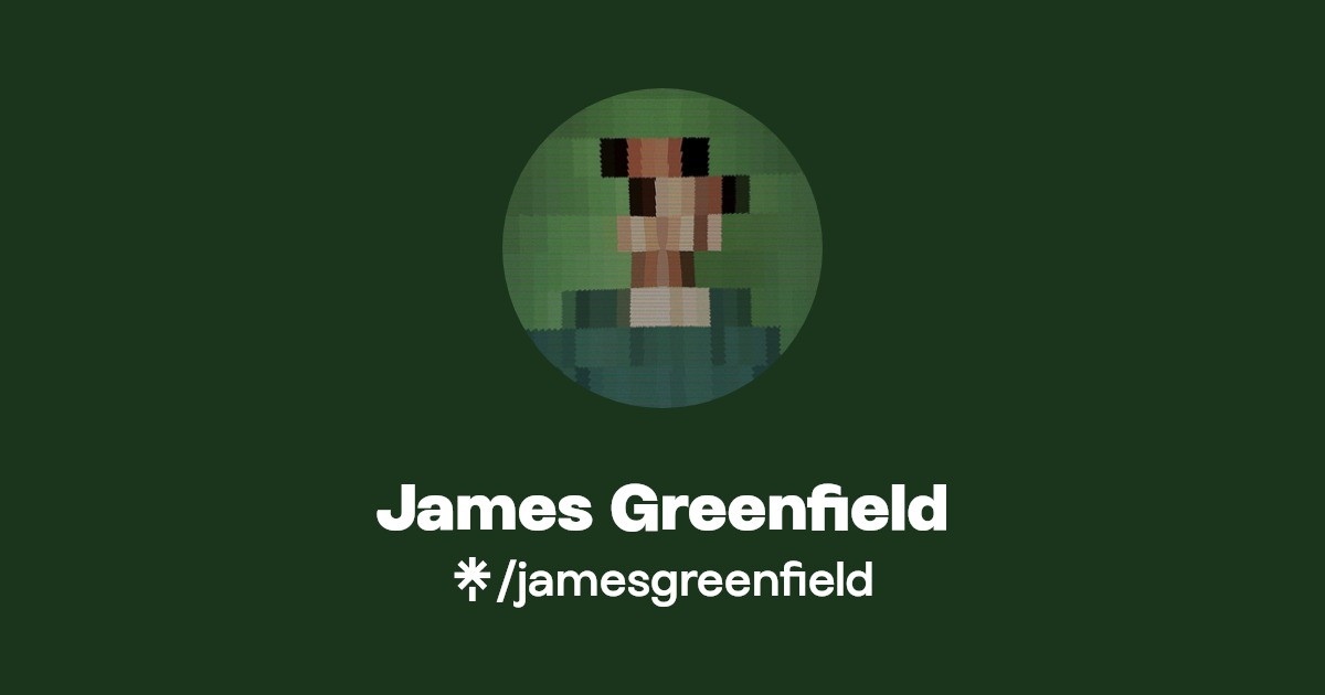 James Greenfield Listen on YouTube, Spotify, Apple Music Linktree