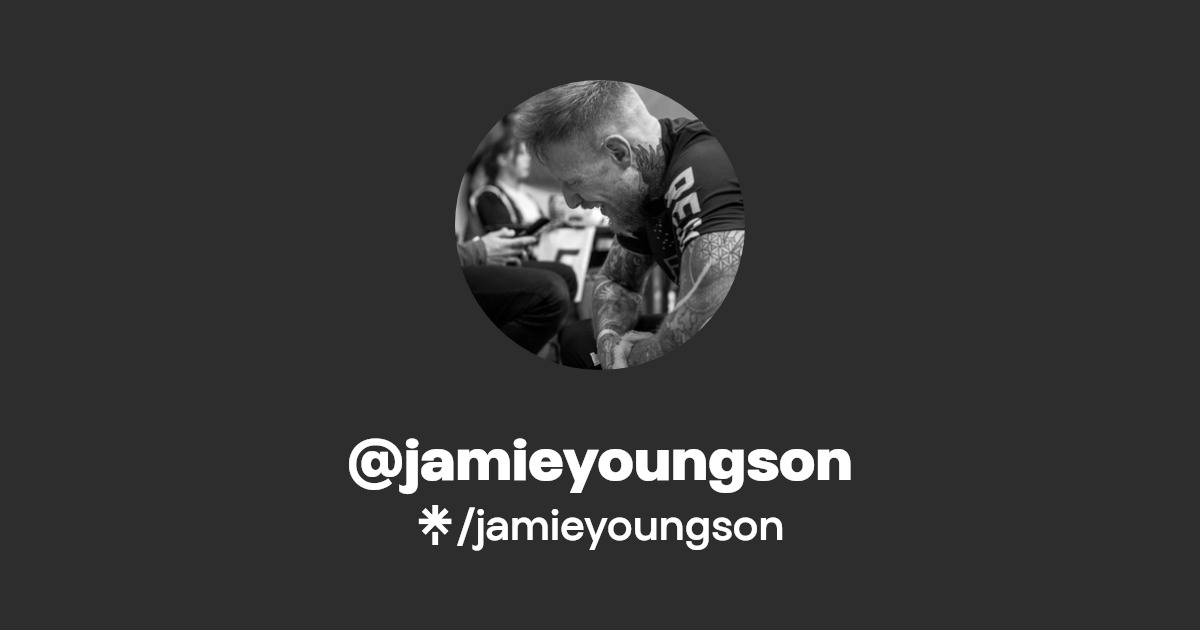 jamieyoungson's link in bio TikTok and socials Linktree