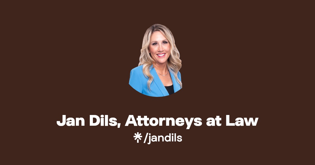 Jan Dils, Attorneys at Law Instagram, Facebook, TikTok Linktree