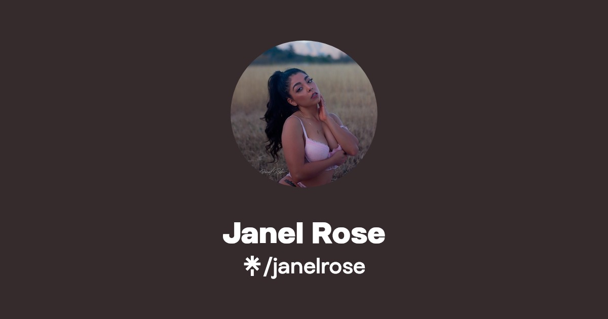 Janel Rose - Find Janel Rose Onlyfans - Linktree