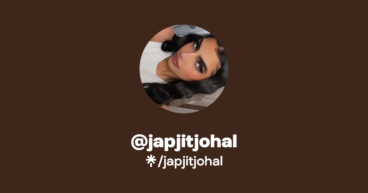 japjitjohal - Find @japjitjohal Onlyfans - Linktree