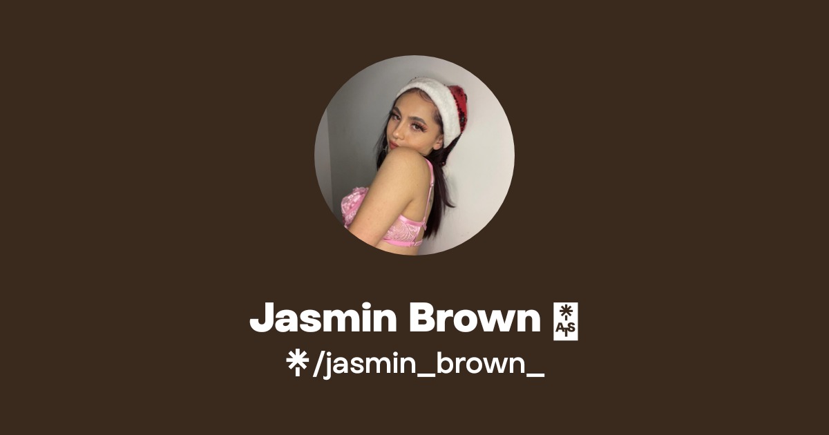Jasmin Brown 🤠 - Find Jasmin Brown 🤠 Onlyfans - Linktree