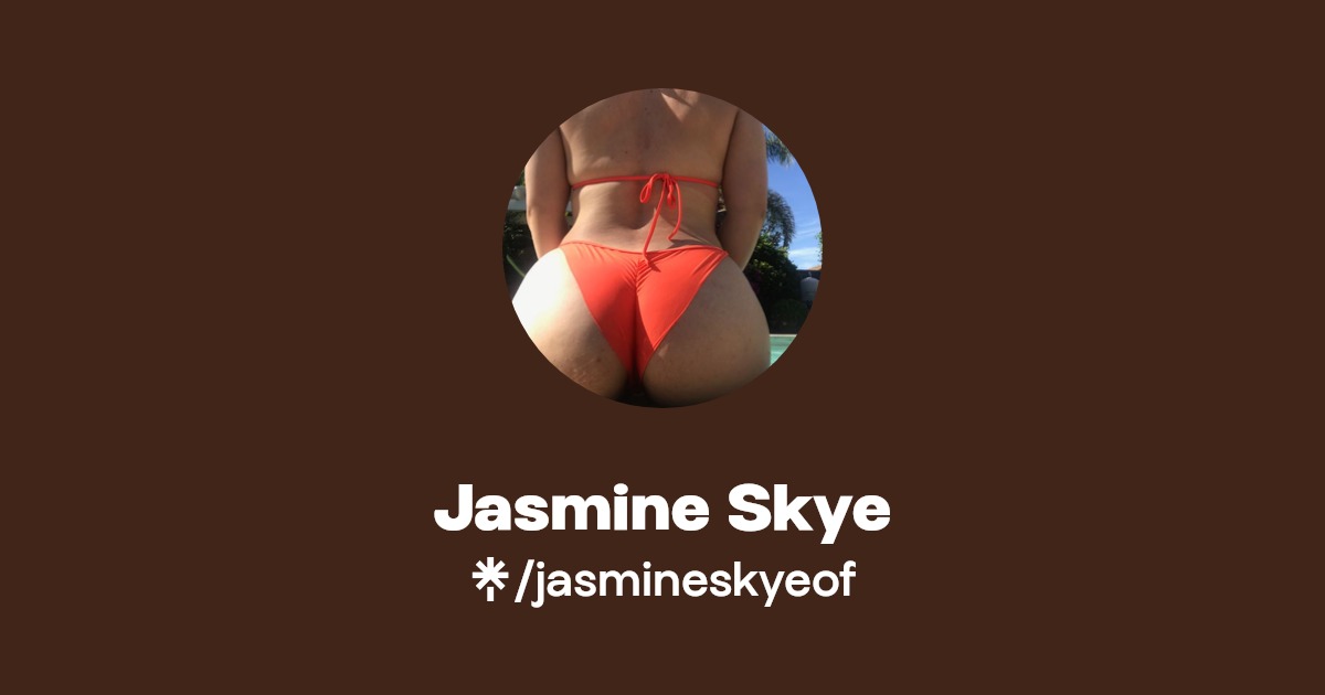 Jasmine Skye - Find Jasmine Skye Onlyfans - Linktree