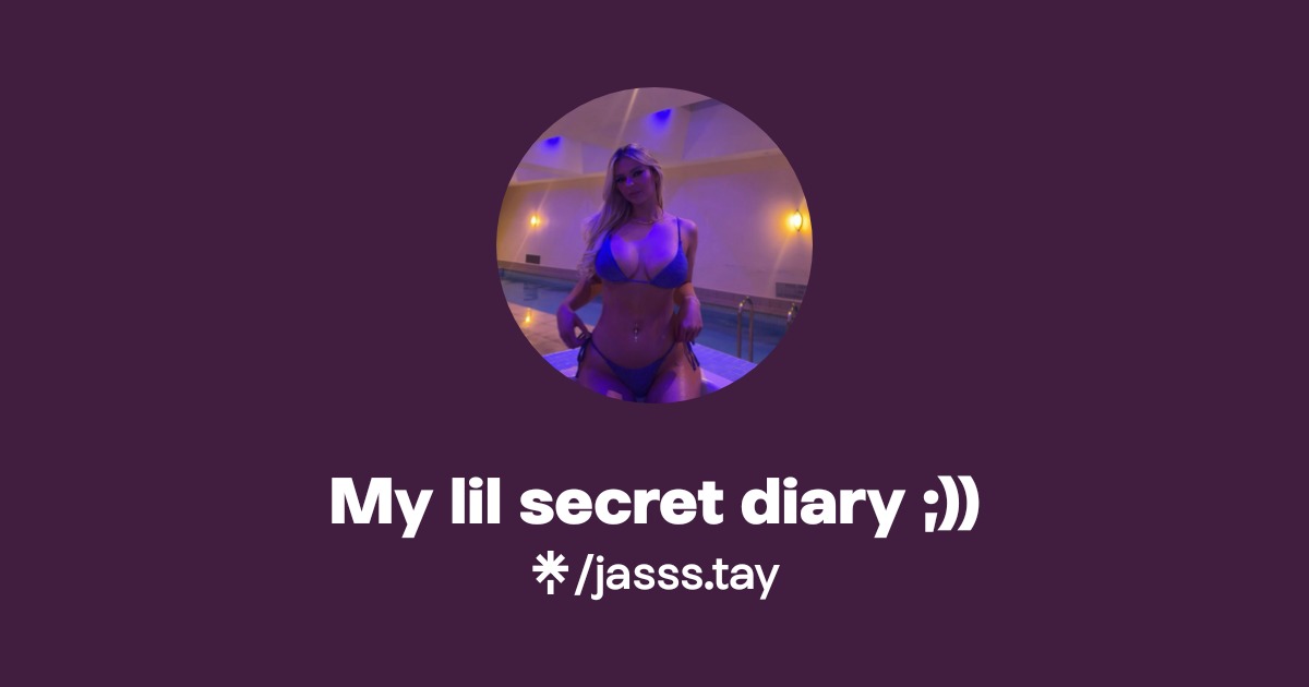 My lil secret diary ;)) - Find My lil secret diary ;)) Onlyfans - Linktree