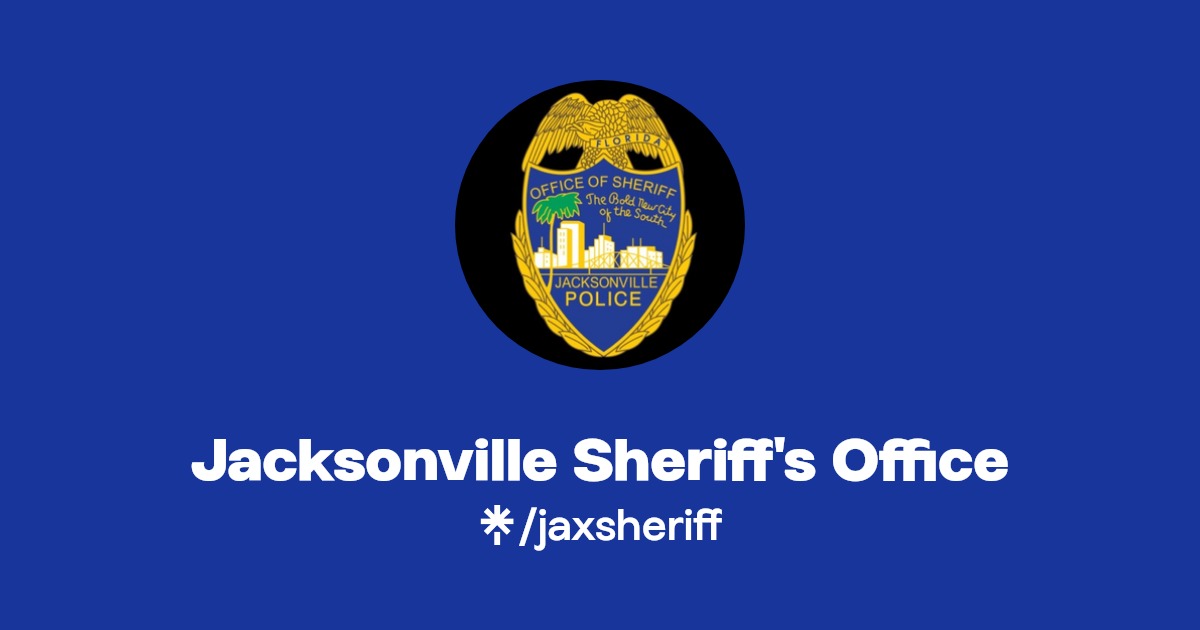 Jacksonville Sheriff's Office Instagram, Facebook, TikTok Linktree
