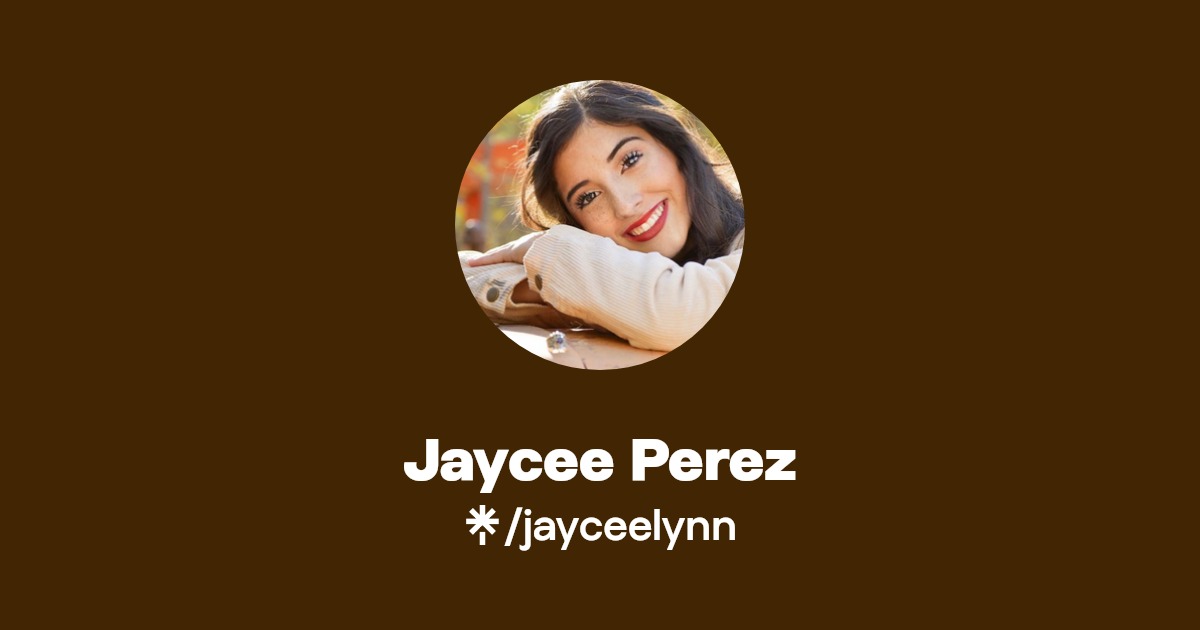 Jaycee Perez Instagram Linktree