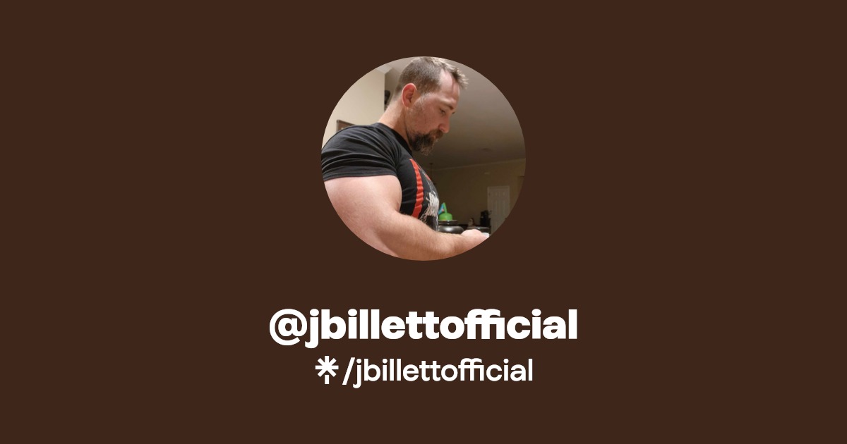 jbillettofficial - Find @jbillettofficial Onlyfans - Linktree