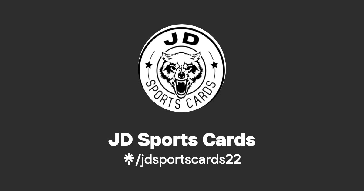 JD Sports Cards Instagram, Facebook, TikTok Linktree
