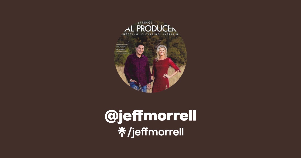 jeffmorrell Instagram, Facebook Linktree