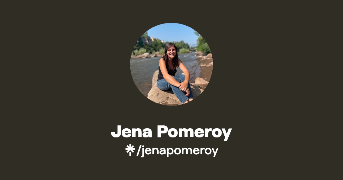 Jena Pomeroy Facebook Linktree