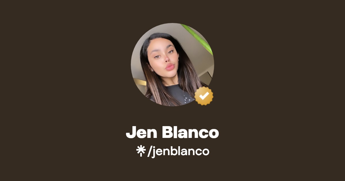 Jen Blanco | Linktree