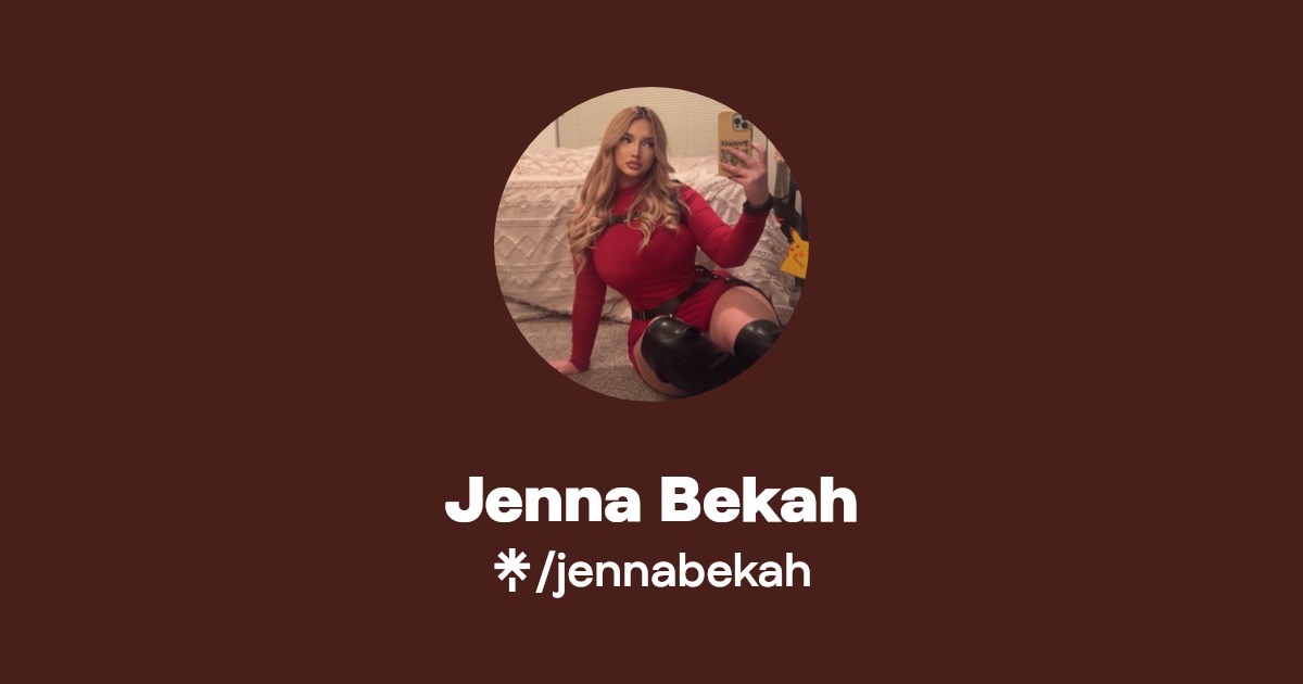 Jenna Bekah - Find Jenna Bekah Onlyfans - Linktree