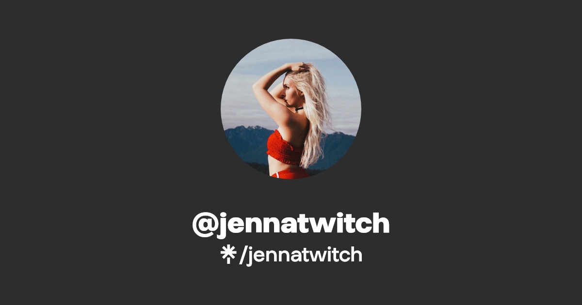 jennatwitch Twitter, Instagram, Twitch Linktree