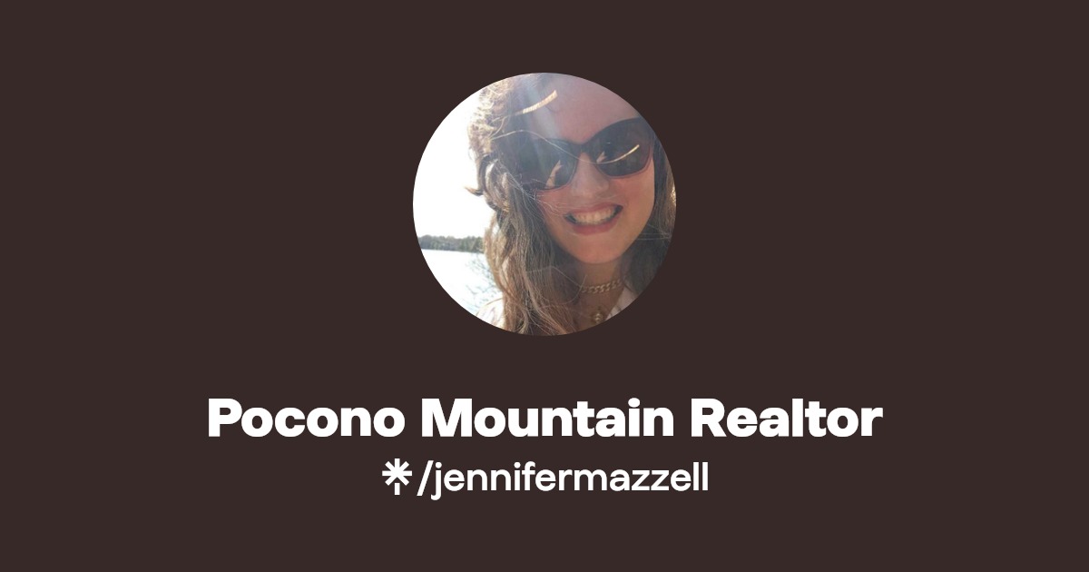 Pocono Mountain Realtor Instagram Linktree