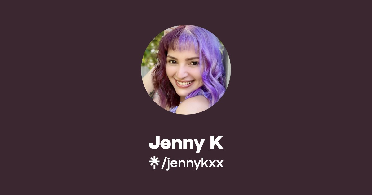 Jenny K - Find Jenny K Onlyfans - Linktree