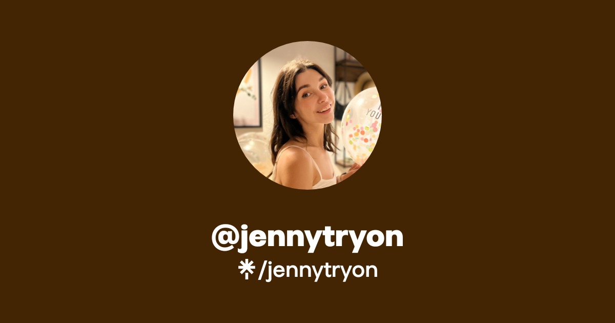 jennytryon - Find @jennytryon Onlyfans - Linktree