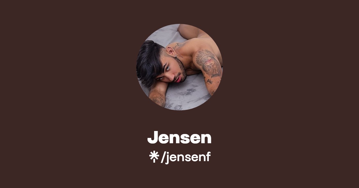 Jensen - Find Jensen Onlyfans - Linktree