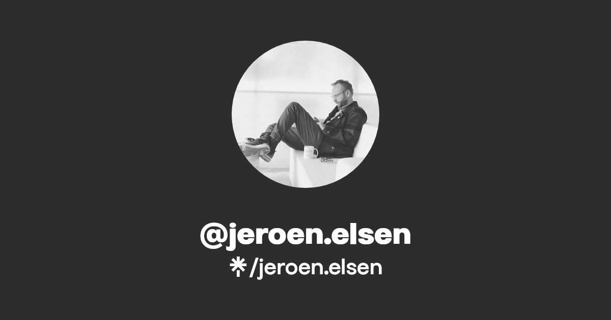 jeroen.elsen Linktree