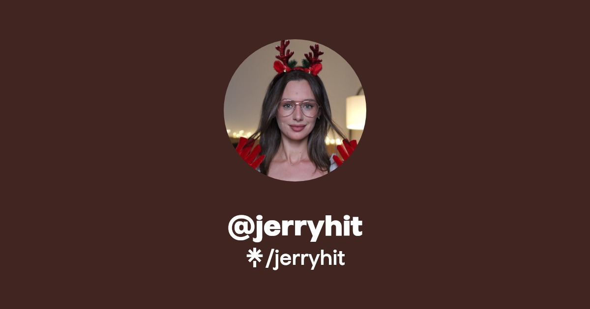 jerryhit - Find @jerryhit Onlyfans - Linktree
