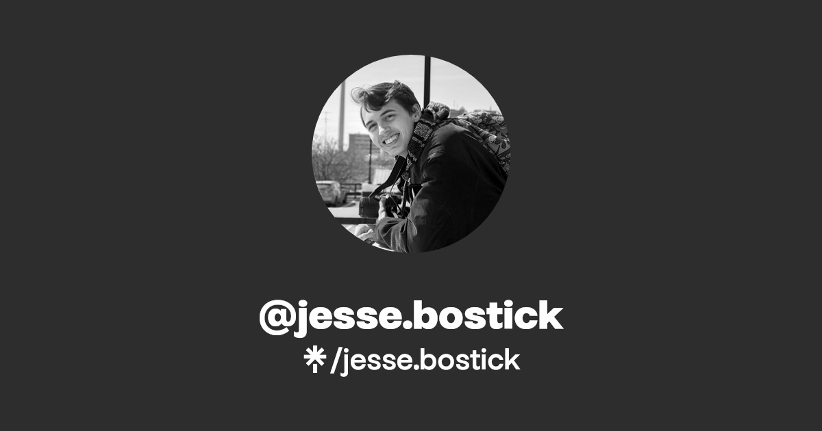 jesse.bostick Instagram Linktree